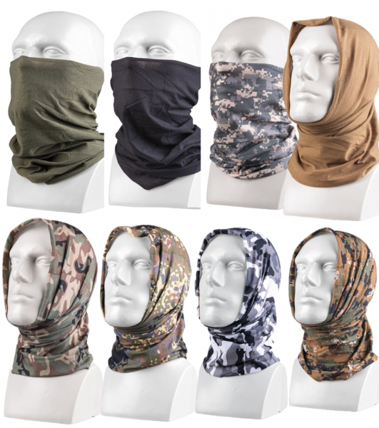 Multifunction Headgear Rundschal Halstuch Tuch Schlauchschal Mundschutz Miltec